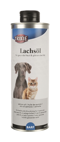 TRIXIE zalmolie hond/kat 500 ml – voedingssupplement met omega 3&6
