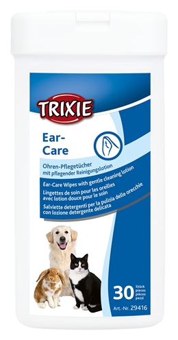 TRIXIE OOR VERZORGINGSDOEKJES 30 ST – Voor Honden en Katten