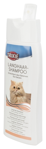 TRIXIE Shampoo Langharige Kat 250 ml – Voorkomt Vervilting
