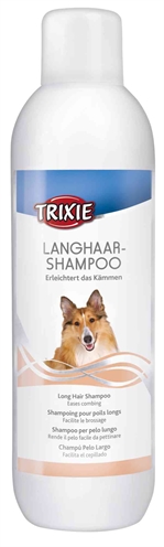 TRIXIE Hondenshampoo Langharige Hond 1 Ltr – Gevoelige Huid