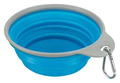 TRIXIE Voerbak Drinkbak Reis Siliconen 14 cm – Assorti