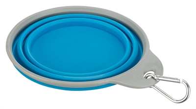 TRIXIE Voerbak Drinkbak Reis Siliconen 14 cm – Assorti