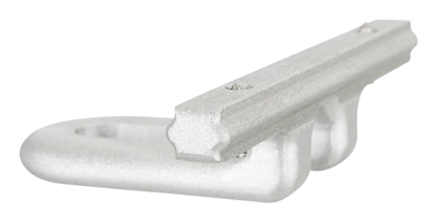 TRIXIE Inzetstuk Hangslot Aluminium Vervoersbox 5×2×8 cm – Zilver