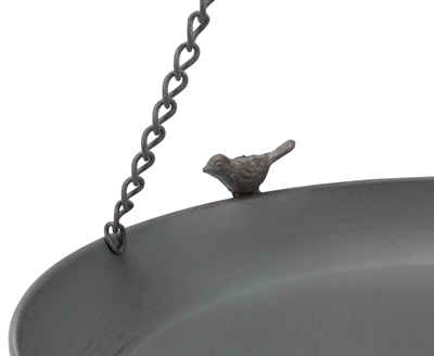 Trixie Vogelbad Hangend 30×30 cm – Grijs 2200 ml