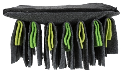 TRIXIE Schnüffelmatte Grau/Grün 27×20 cm - Für Kaninchen und Nagetiere