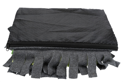 TRIXIE Schnüffelmatte Grau/Grün 27×20 cm - Für Kaninchen und Nagetiere