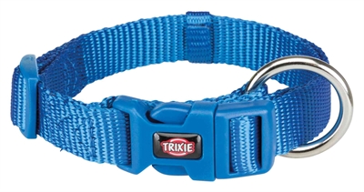 TRIXIE Hondenhalsband Premium Royal Blauw 40-65x2,5 cm – verstelbaar