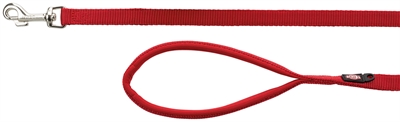 TRIXIE Hondenriem Premium Rood 100×2 cm – Robuuste looplijn