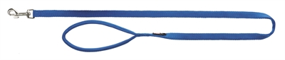 TRIXIE Hondenriem Premium Royal Blauw 100×2 cm – Robuust met Handvat