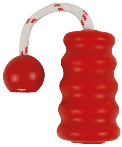 TRIXIE Hondenspeelgoed Drijvend Mot-Fun Rood 22×9 cm – Natuurrubber
