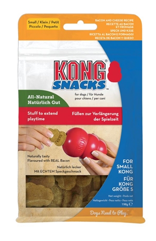 KONG Hundekekse Snacks Speck/Käse S 200 gr - Natürliche Leckerbissen