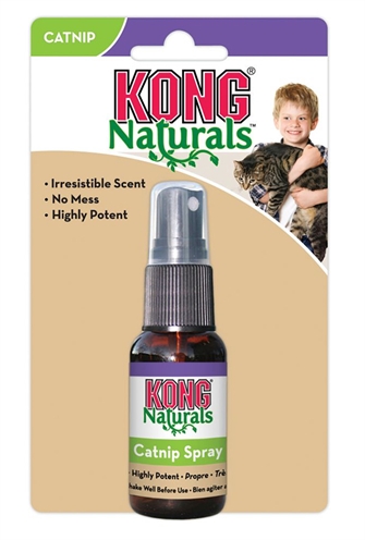 KONG Kattenkruid Spray 30 ML – Gevelddroogd, Stimuleert Krabgedrag