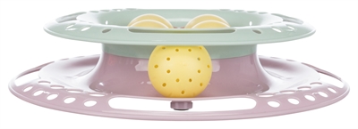 TRIXIE Kattenspeelgoed Junior Kitten Circle 24×24 cm – Pastelkleuren