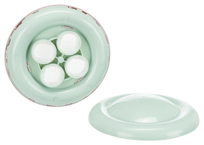 TRIXIE Junior Snack & Play kattenspeelgoed 18×18 cm – lila/mintgroen