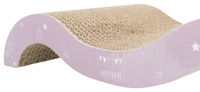 TRIXIE Krabplank Golf Lila/Mintgroen 38×18 cm – Catnip