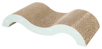 TRIXIE Krabplank Golf Lila/Mintgroen 38×18 cm – Catnip