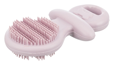 TRIXIE Pupspeen Junior kauwspeelgoed natuurrubber | Masserende uitsteeksels - Assorti - 9 cm