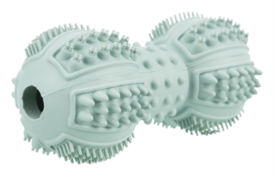 TRIXIE Halter Junior hondenspeelgoed | natuurrubber gebitsverzorgend - assorti - 9 cm