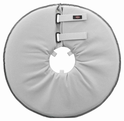 TRIXIE Beschermkraag Schuimrubber voorkomt likken en bijten - Grijs - L 46-49 x 24 cm