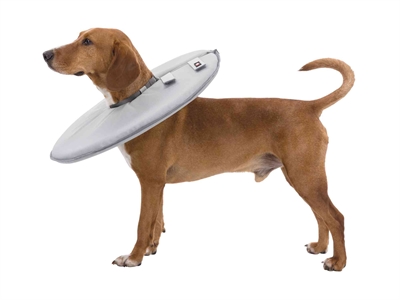 TRIXIE Beschermkraag Schuimrubber Voorkomt likken en bijten - Grijs - XL 60-64 x 29 cm