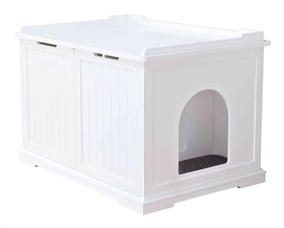TRIXIE Kattenhuis XL Wit 75×51×53 cm – Multifunctioneel en decoratief