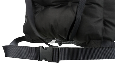 TRIXIE autostoel Zwart/Grijs 50×50×40 cm – veilig en comfortabel