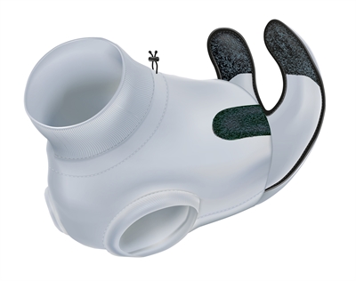 TRIXIE Operatie Shirt Kat Grijs M/L – Beschermingshesje 36-42 cm