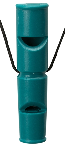 TRIXIE Hondenfluit Dubbeltoon 7,5 cm – Kunststof Assorti