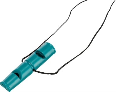 TRIXIE Hondenfluit Dubbeltoon 7,5 cm – Kunststof Assorti