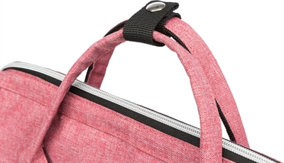 TRIXIE Hondentas Rugtas Ava Rood 42×32×22 cm – Tot 10 kg