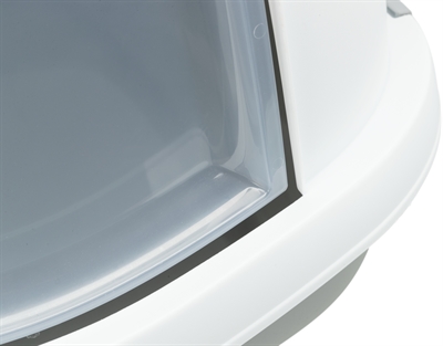 TRIXIE Kattenbak Primo XXL 71×56×47 cm – Grijs/Wit