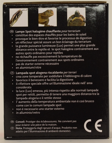 TRIXIE Warmtelamp Halogeen Reptiland Heatspot Pro 50W 6,5×6,5 cm – E27