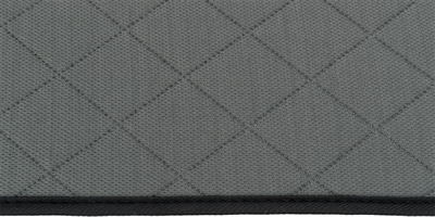 TRIXIE Zindelijkheidsmat Nappy Wash - Wasbaar 60°C, anti-doorlek rand - Grijs - 90x60 cm