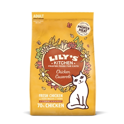 LILY'S KITCHEN kattenvoer Kip Casserole 800 gr – graanvrij