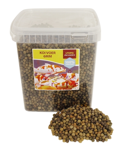 UTOPIA Koi Voer 6 mm 2 kg – Drijvend visvoer voor vijvervissen