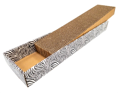 CROCI Krabplank Dierenprint Zebra 48×12,5 cm – Karton