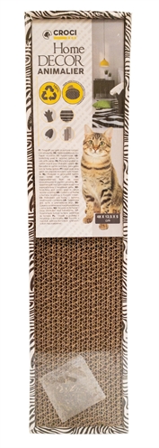 CROCI Krabplank Dierenprint Zebra 48×12,5 cm – Karton