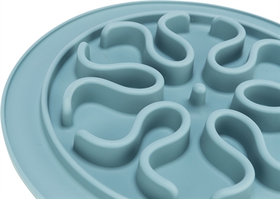 TRIXIE Voermat Slow Feed Silicone 24×24 cm – Assorti kleuren