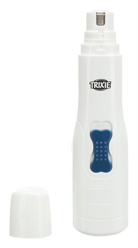 TRIXIE Nagelvijl Slijper 14 cm – Wit, Elektrisch voor Honden