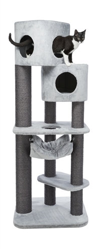TRIXIE Krabpaal Pirro 65×58×174 cm – Grijs