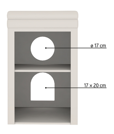 TRIXIE Krabpaal Cat Tower Saul 39×39×64 cm – Grijs