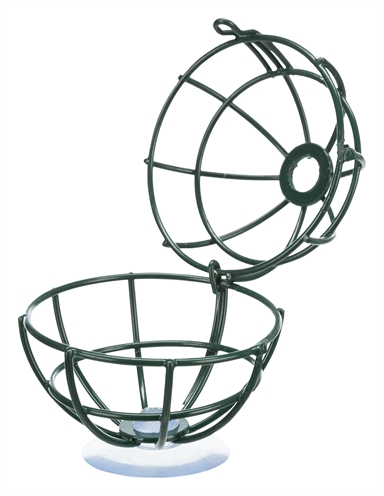 TRIXIE Mezenbolhouder Metaal Donkergroen 7×7×7 cm – 3 Stuks