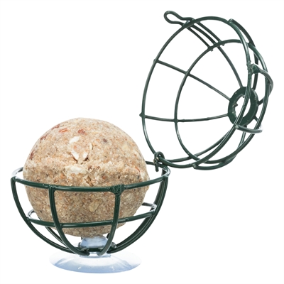 TRIXIE Mezenbolhouder Metaal Donkergroen 7×7×7 cm – 3 Stuks