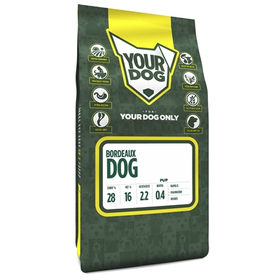 YOURDOG Hondenvoer Bordeaux Dog Pup 3 KG – Rijk aan Buffel en Kip