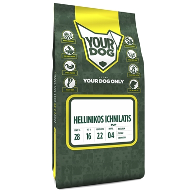 YOURDOG Hondenvoer Hellinikos Ichilihatis 3 KG – Rijk aan Buffel en Kip