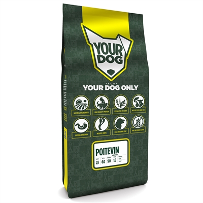 YOURDOG Hondenvoer Poitevin Senior 12 KG – Rijk aan buffel en kip