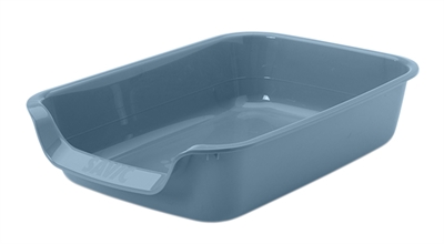 SAVIC Kattenbak Junior Blauw 56×39×13 cm – Open met lage instap