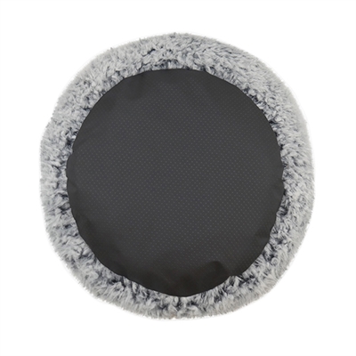 Rosewood Hondenmand Silver Fluff Grijs 52×52 cm – Ronde Anti-slip