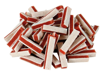 TRIXIE Hondensnack PREMIO Fish Chicken Stripes 65% vlees, 18% vis - glutenvrij - 75 g