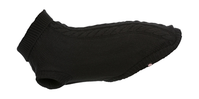 TRIXIE Hondentrui Kenton 33 cm – Zwart, Gebreid met Col